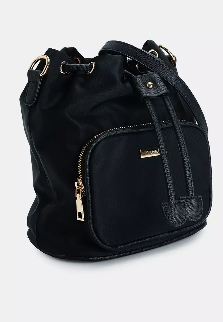 Premium Oxford Nylon Drawstring Bucket Bag