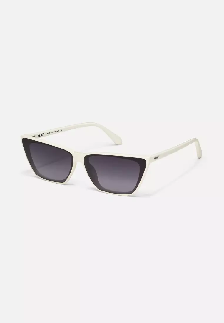 Bad Habit Sunglasses - Bone/Smoke