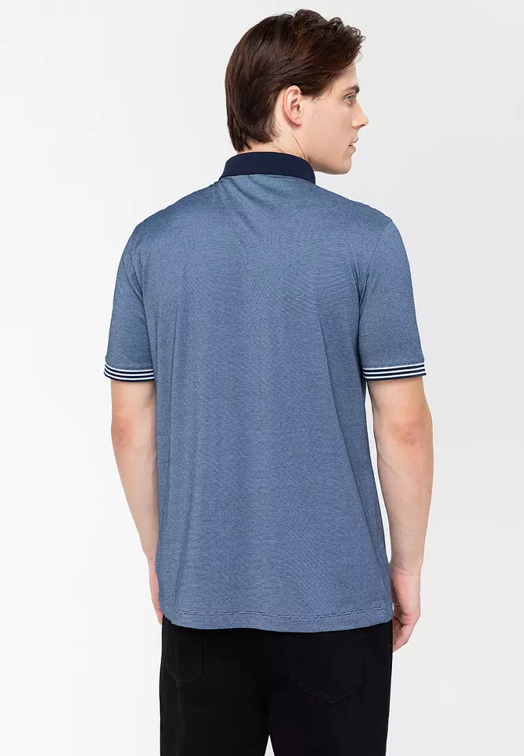 End on end 3 Button Polo Shirt