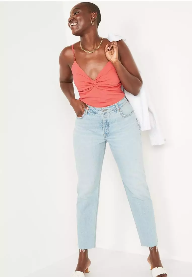 Fitted Twist-Front Cami Top for Women