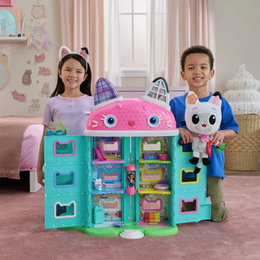 Gabby's Dollhouse The Movie Bando Musical Ears - Putih/Hitam