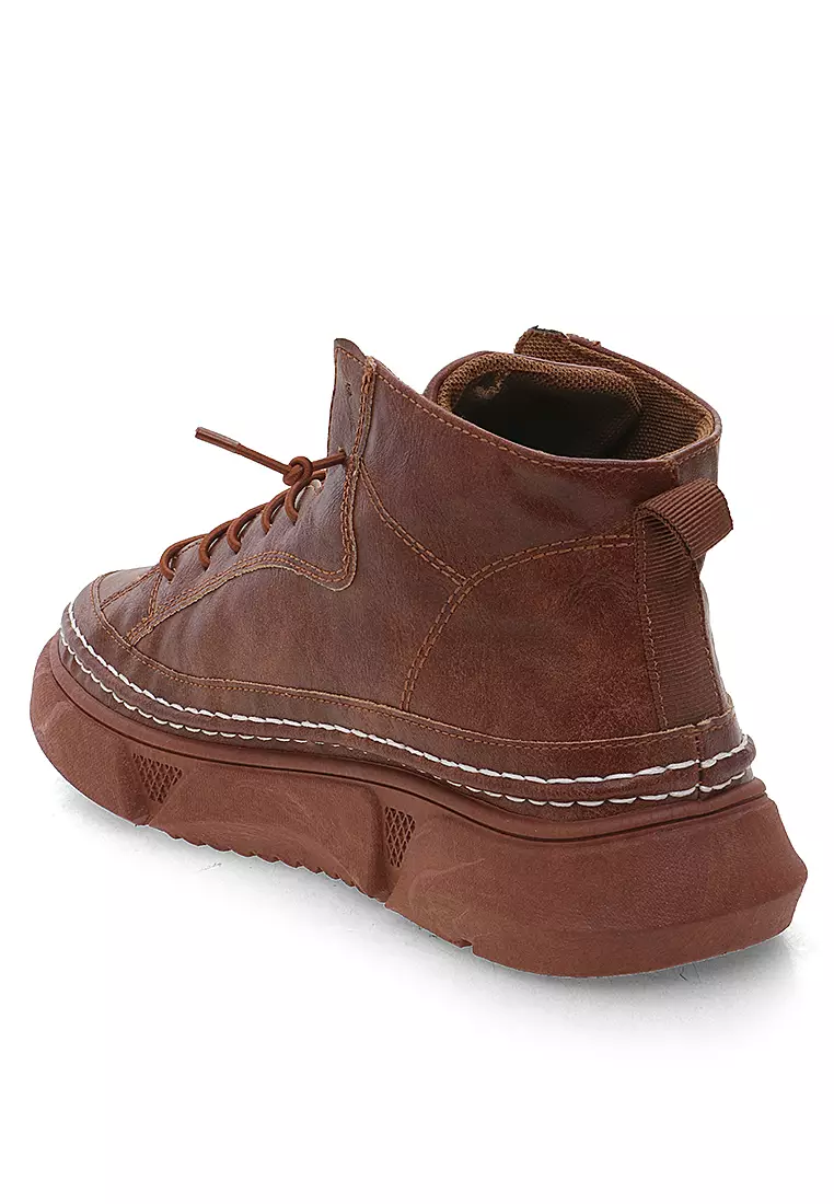 Geffrey Sepatu Pria Retro Casual Fashion Adventure Comfortable Material Canvas ORIGINAL