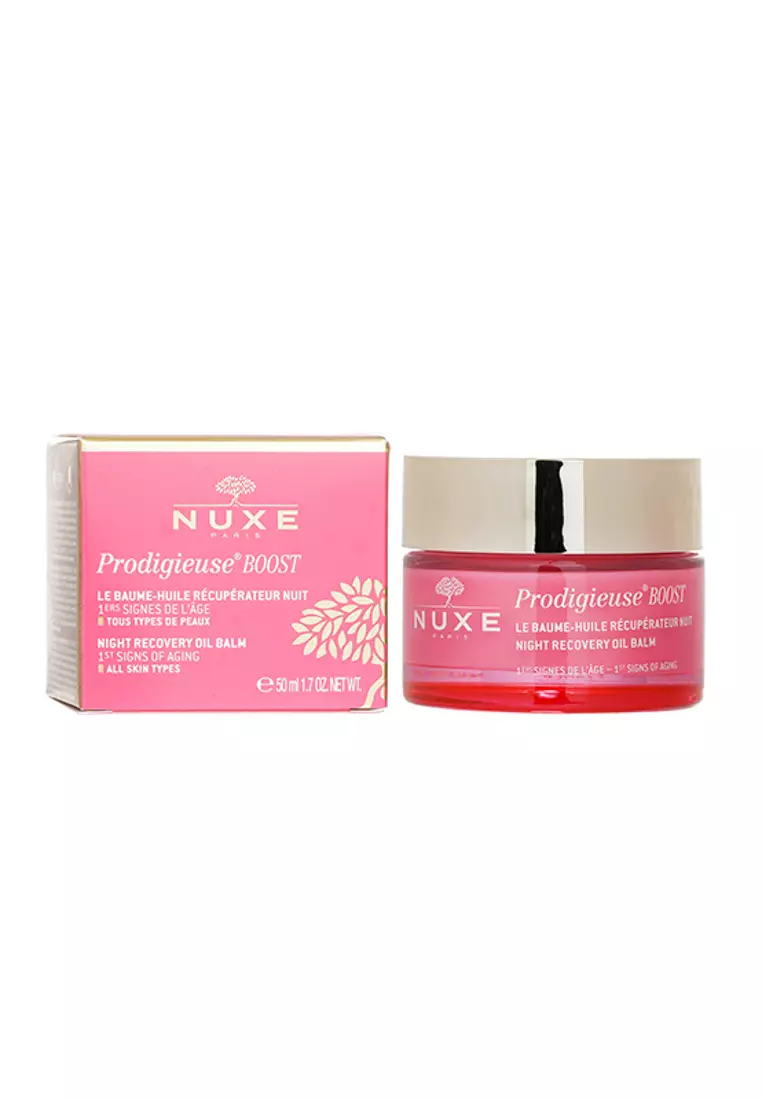 NUXE - Creme Prodigieuse Boost Night Recovery Oil Balm - For All Skin Types 50ml/1.7oz