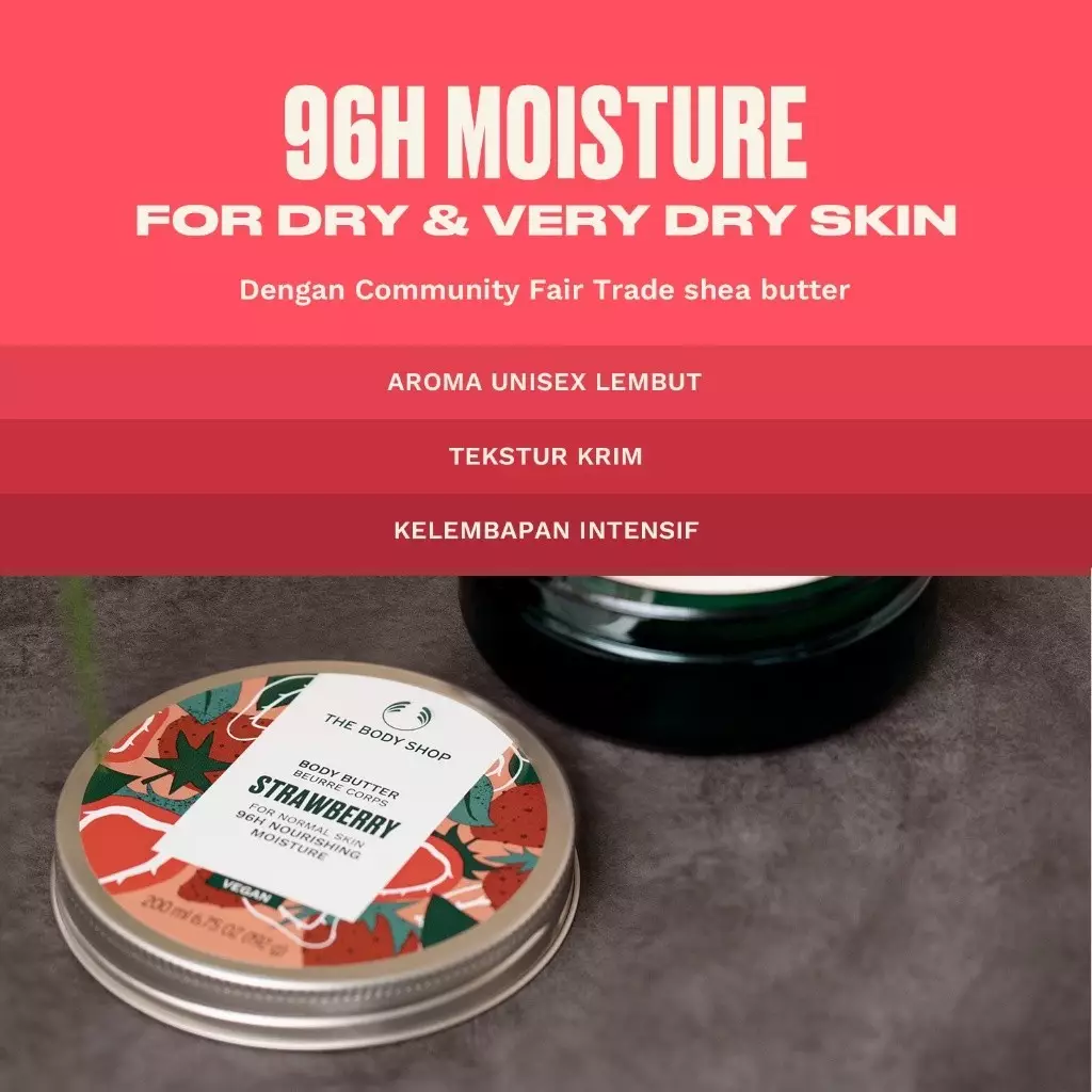 Strawberry Body Butter 50Ml