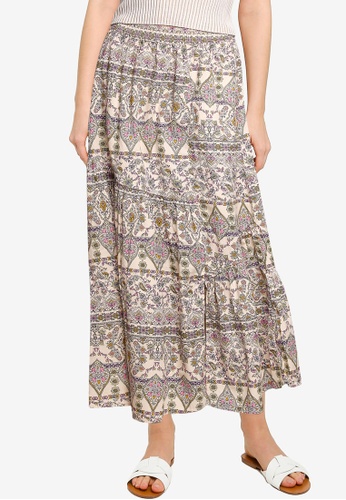Free People multi All About The Tiers Skirt 653C8AA5AEE4C1GS_1