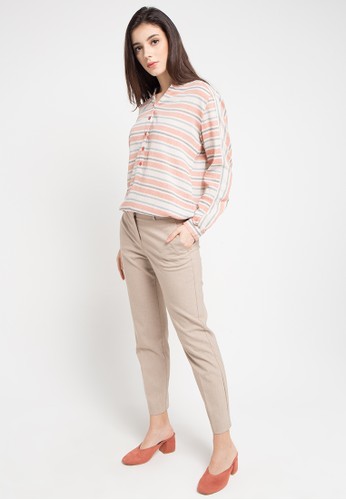 Jual TRISET  Long Sleeve With Collar Original ZALORA 