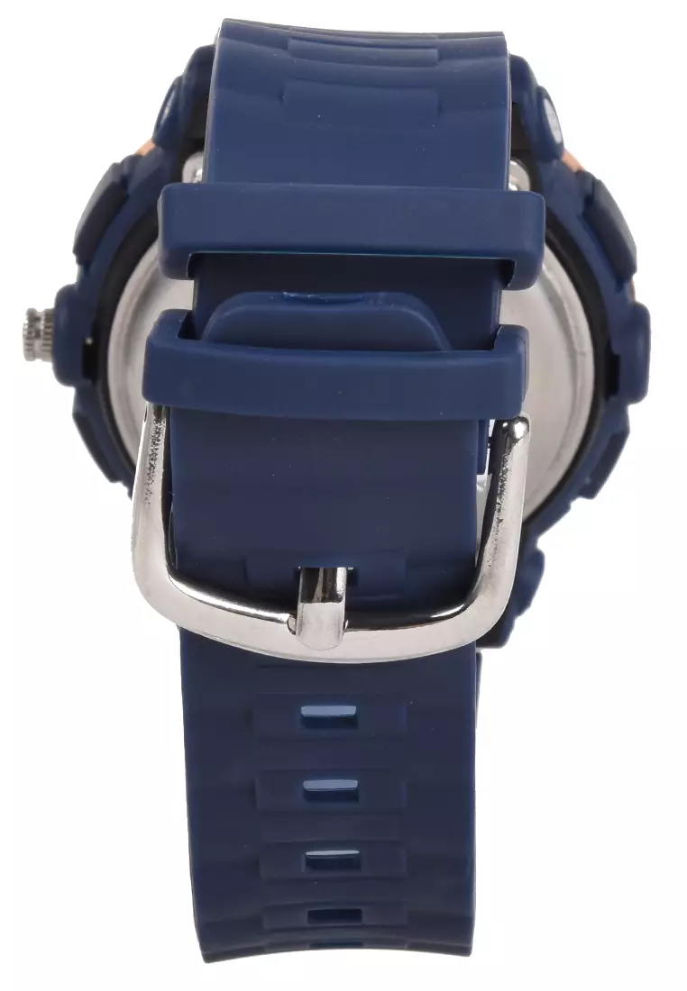 Jam Tangan Sport Wanita - Blue - Resin Strap - DG4091-E