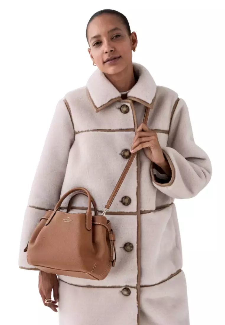 Buy Kate Spade Kate Spade Dumpling Satchel Bag In Warm Ginger