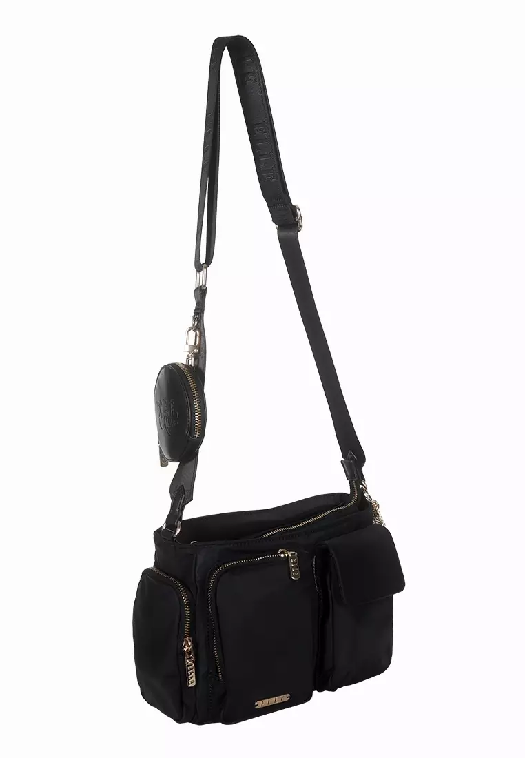Elle Sling Bag B01-EL-3381 Black Utilitarian