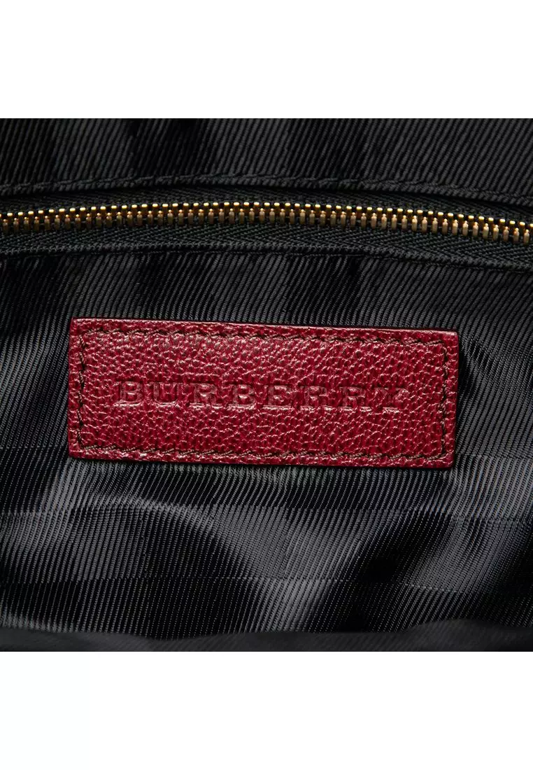 Pre-Loved Burberry Leather Bartow Satchel