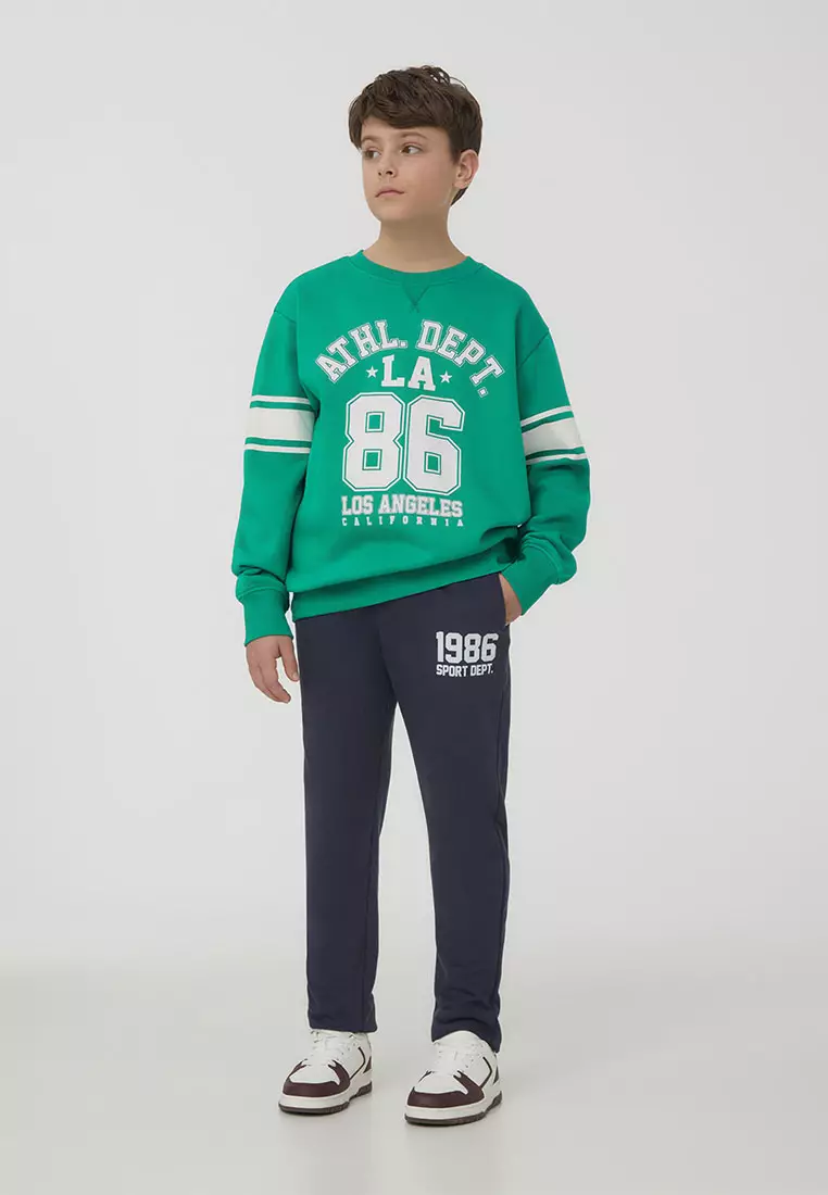 Kids Boys Full-Length Gym Pants