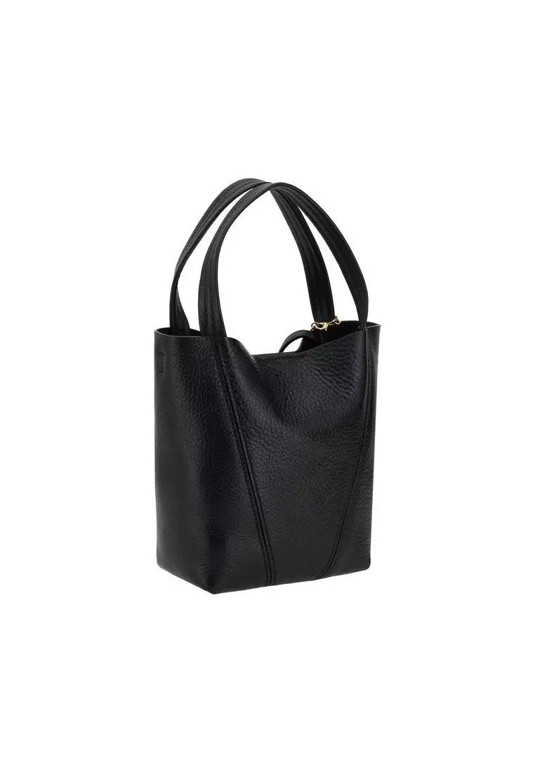 Buy Chloé Leather Spin Shoulder Bag with Top 2025 Online
