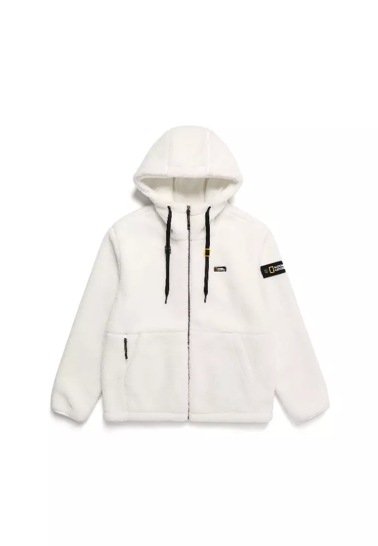 フリースジャケット NATIONAL GEOGRAPHIC N224MFJ910 Men's Kostoni Full Zip Up SUG National Geographic Men's COSTONI FLEECE JACKET XL - Kashmir
