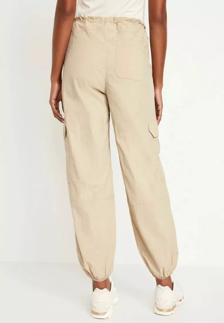 Mid-Rise Cargo Performance Pants for Women