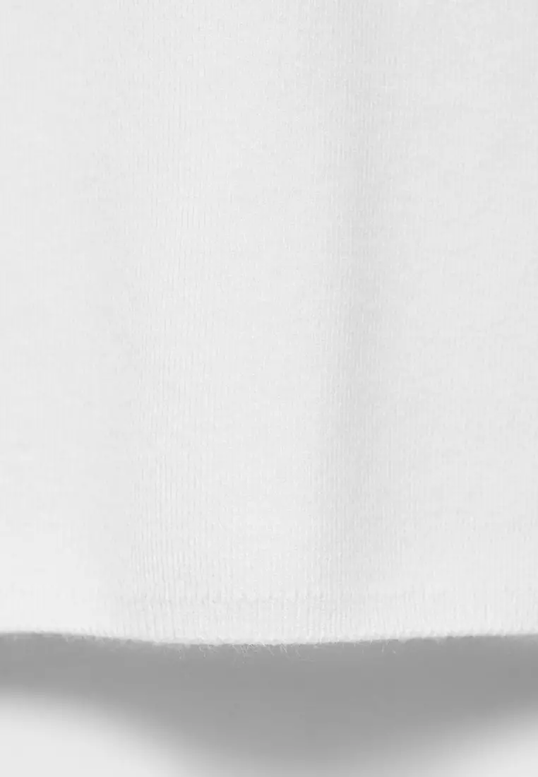 Knitted Sweater with Perkins Neck