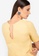 ZALORA WORK yellow Back Detail Top 9A0F7AABEC0C6EGS_3