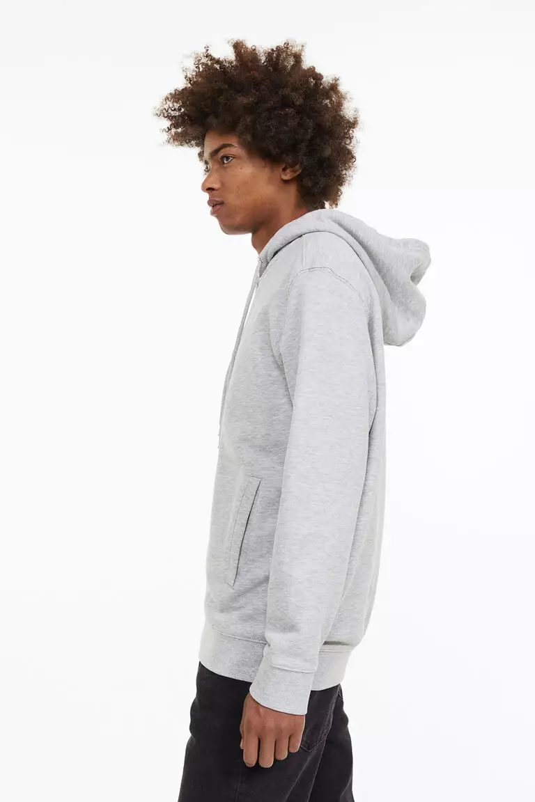 Regular Fit Zip-through hoodie