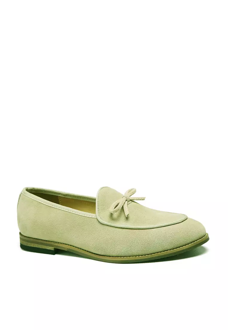 VANSA Cow Suede Loafers  VSM-C3322