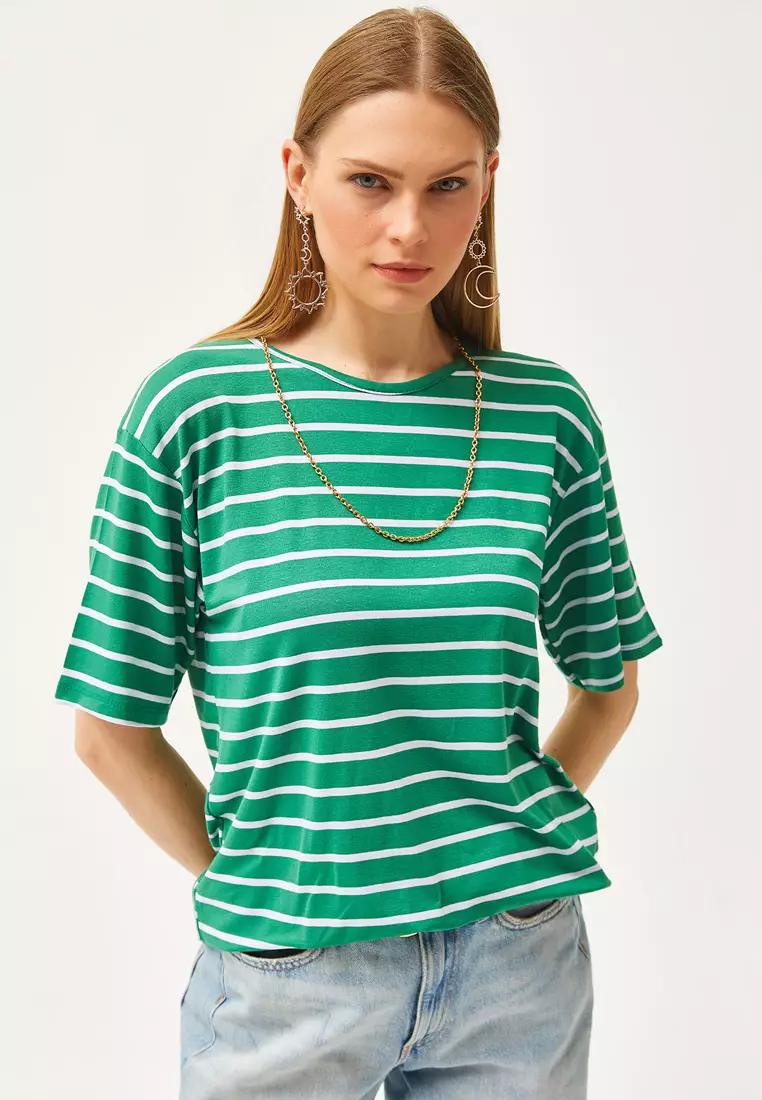 Stripe Loose T-Shirt