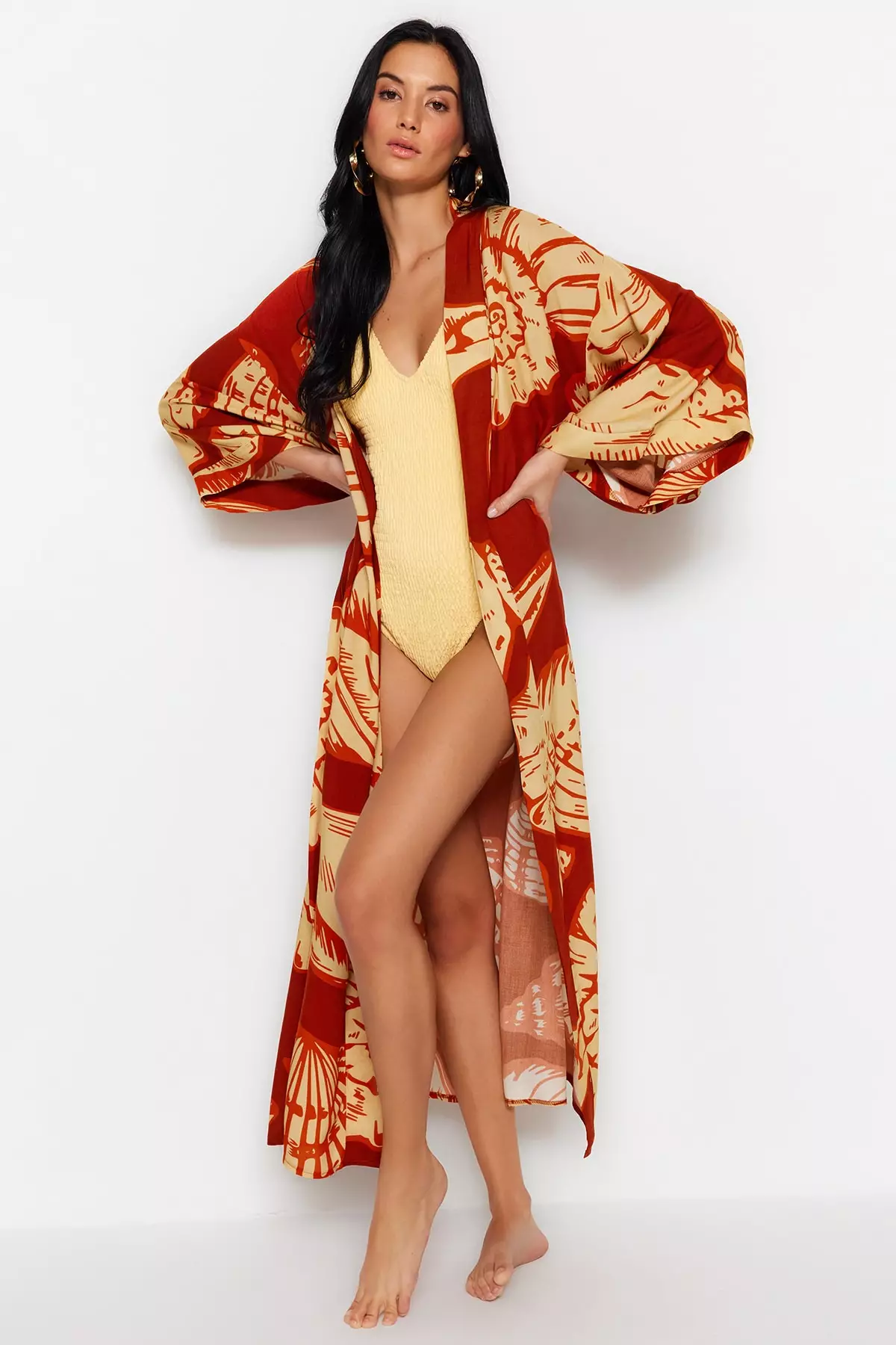 Gold deals kimono cardigan