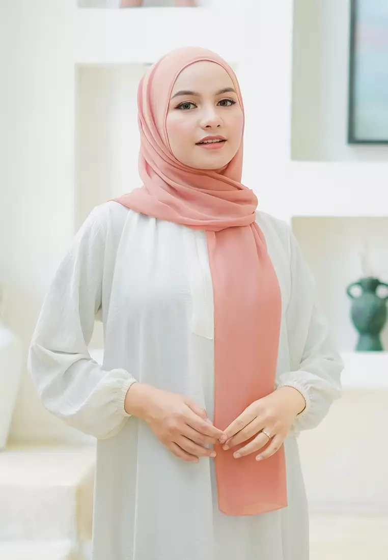 HIJAB INSTAN LATIFA - PEACH
