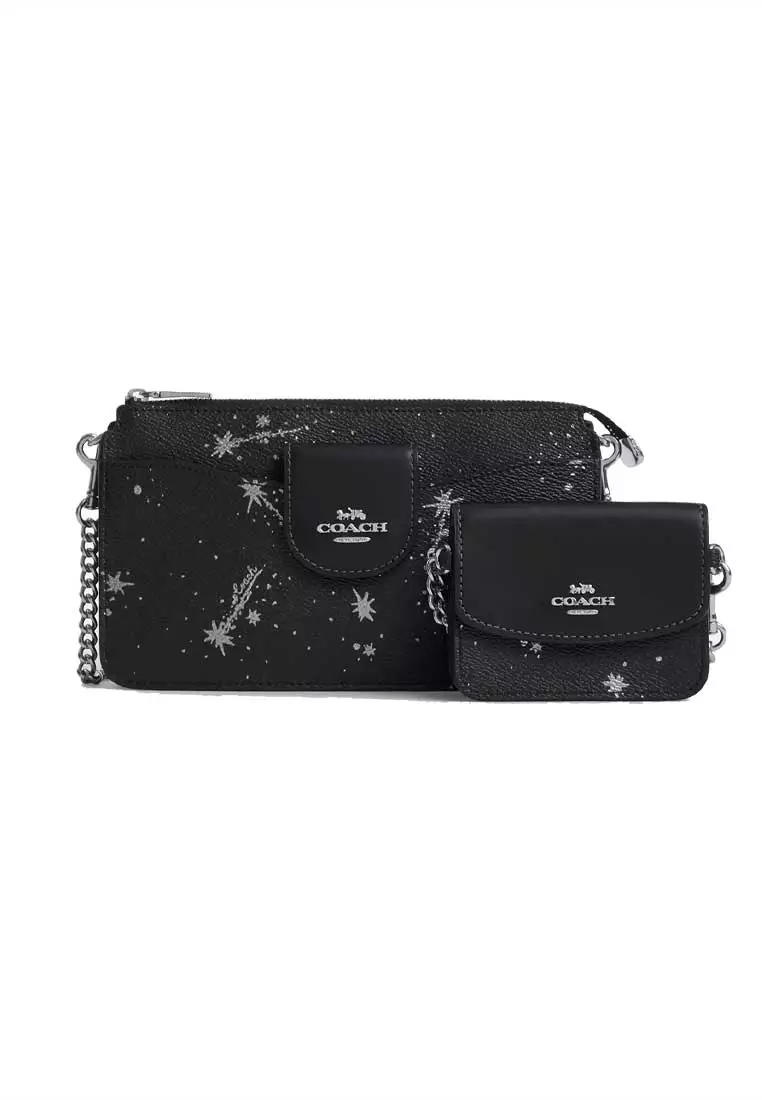 Buy Coach Poppy Crossbody Bag With Star Print Black Multi CCK80