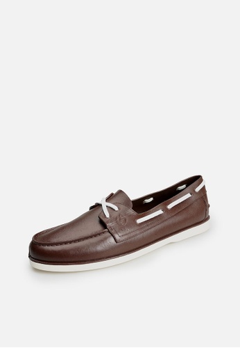 Easy Soft By World Balance brown Malibu Boat Shoes 7C97FSH757A971GS_1