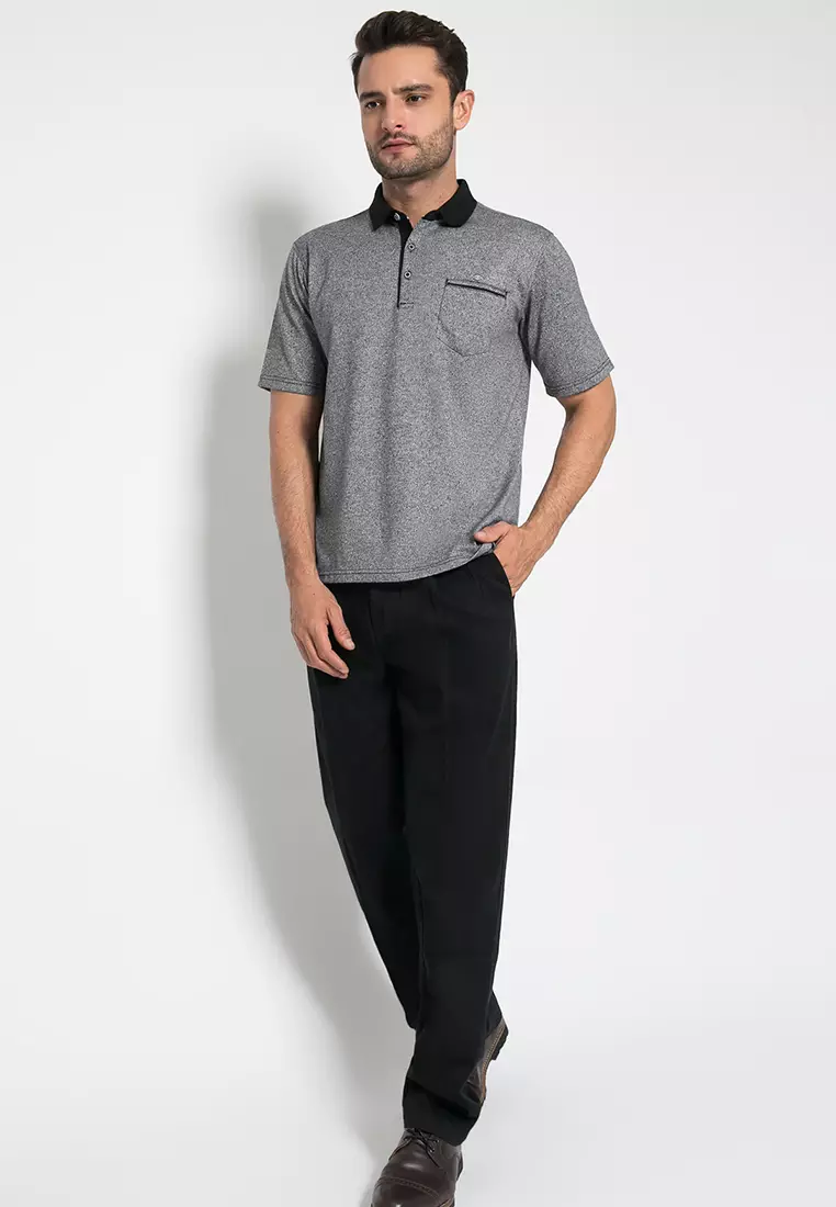 LGS - Celana Chinos - Multi Produk - Motif Polos - Long Pants - Casual Men - Katun Nyaman