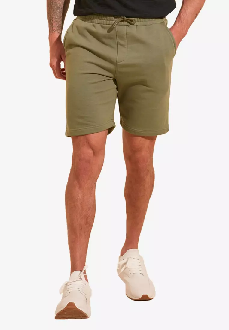 Khaki discount bermuda shorts