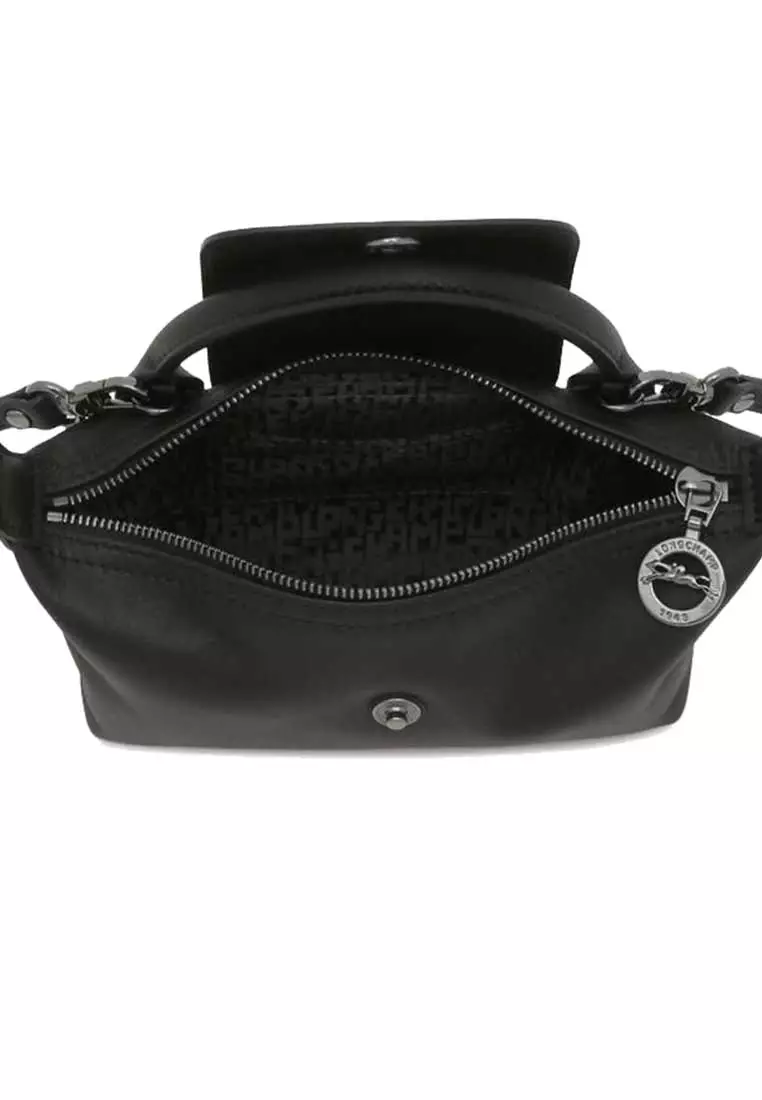 Le Pliage Extra XS Leather Pouch Crossbody Black 34205987