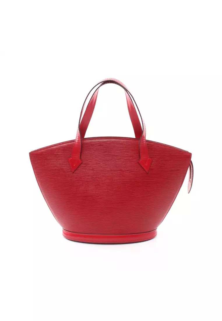Buy Louis Vuitton Pre-loved LOUIS VUITTON Saint-Jacques Epi castilian red  Handbag leather Red Online
