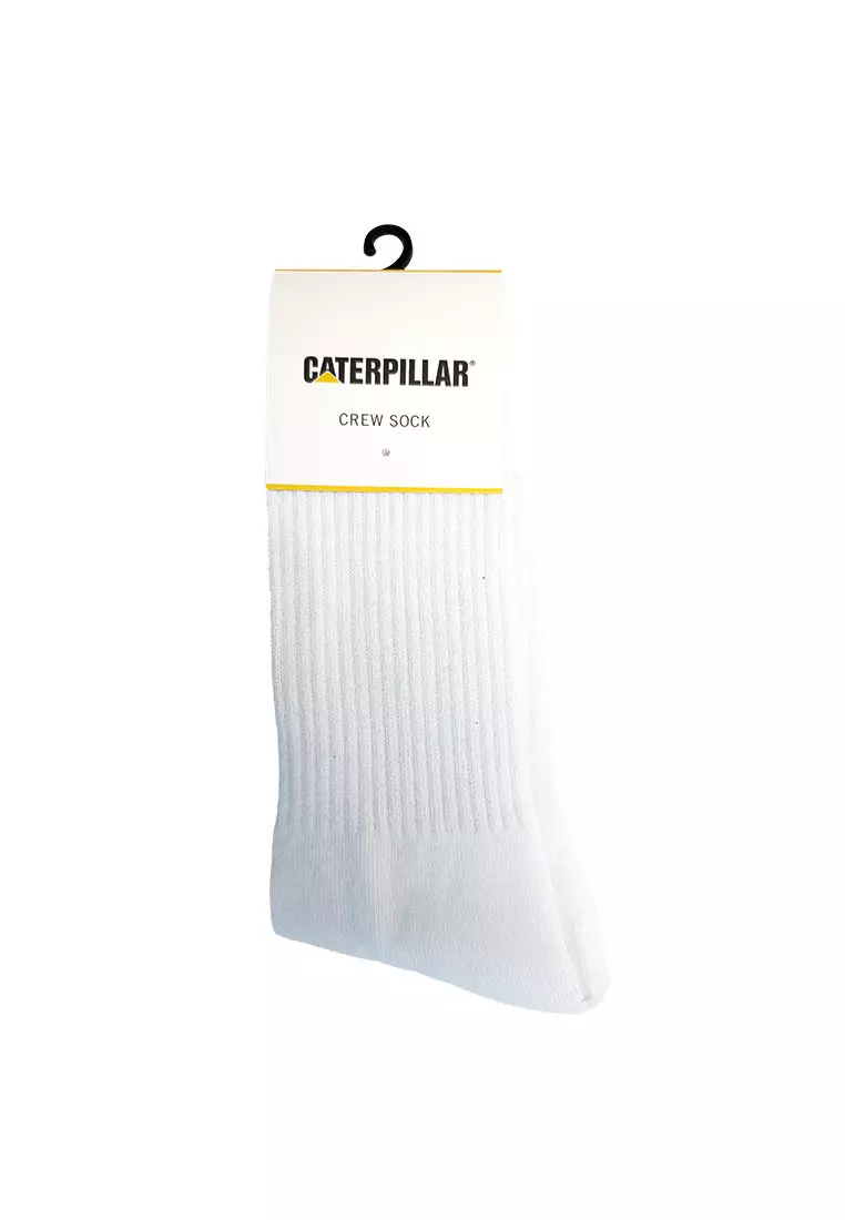 Buy Caterpillar Men's Basics Crew Sock - White (4110015-10110) 2025 ...