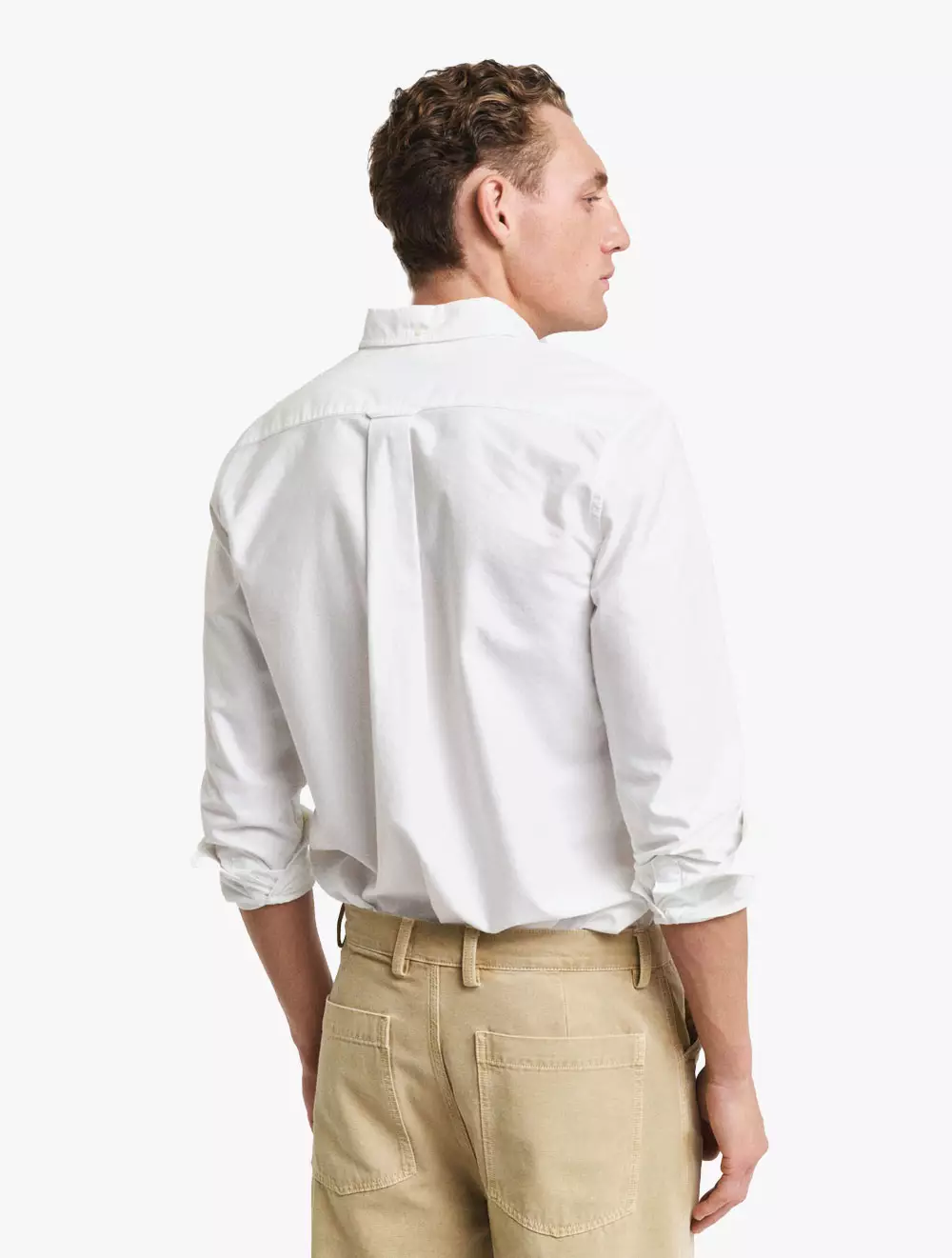 GANT - Pakaian Pria - Reg Oxford Shirt - White