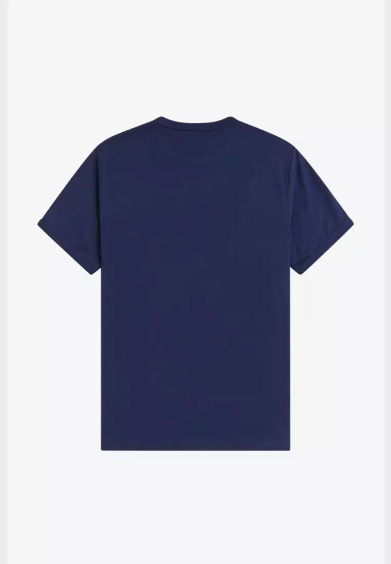 Fred Perry M3519 Ringer T-Shirt (French Navy)