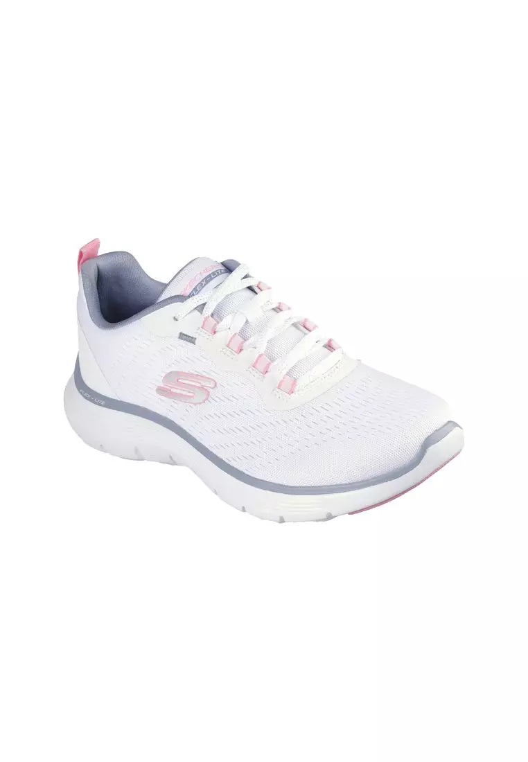 Discount on Skechers  shoes - SKU: Skechers Womens Flex Appeal 5.0 Engineered Mesh Lace-Up W/ Air-Cooled Mf