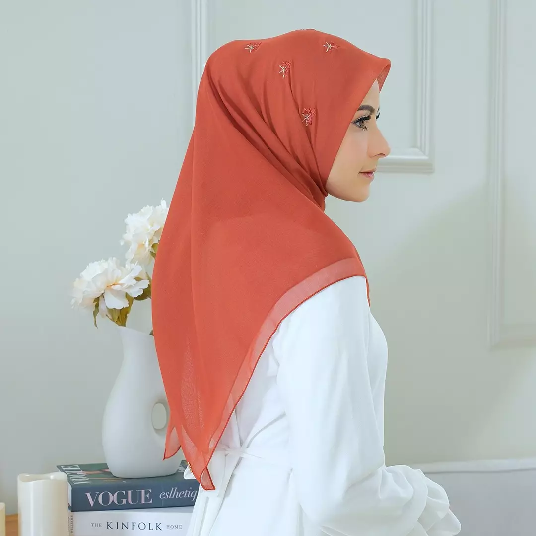 Mayra Indonesia - Scarf Noura - Teracotta