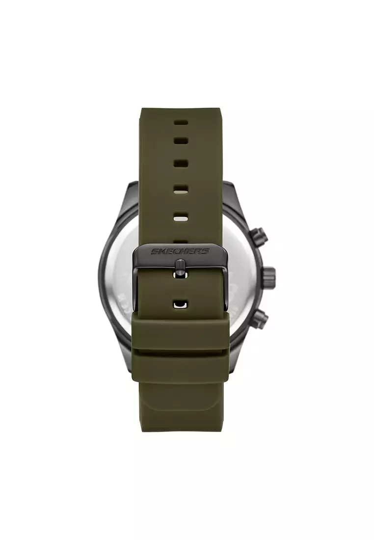 Buy Skechers Roscoe Green Silicone Strap Analog Watch SKC-SR5285 2026 ...