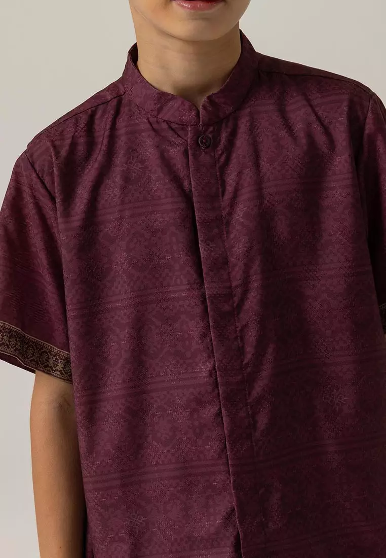 Ria Miranda Burgundy Edra Koko Boy