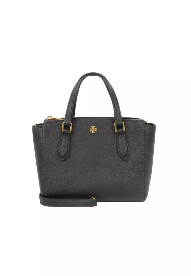 Tory burch emerson hotsell top zip tote large