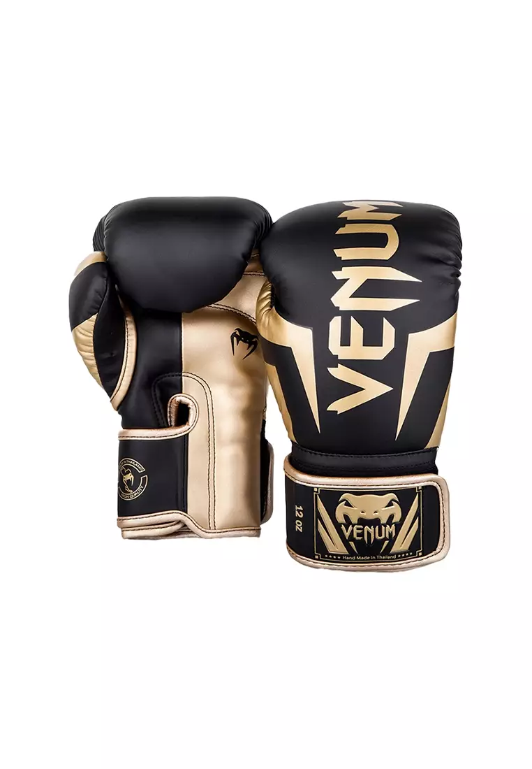 Buy Venum Venum Elite Boxing Gloves - Black/Gold 2026 Online | ZALORA