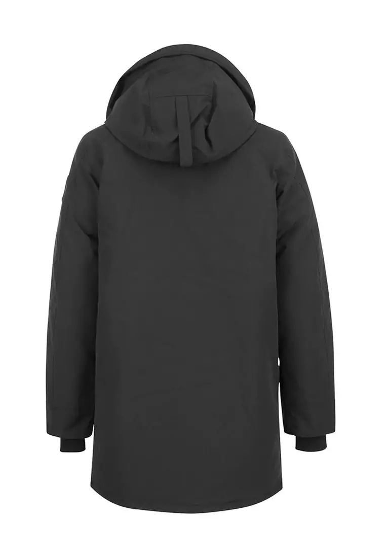 Buy Canada Goose Canada Goose Langford Hooded Down Jacket in Black