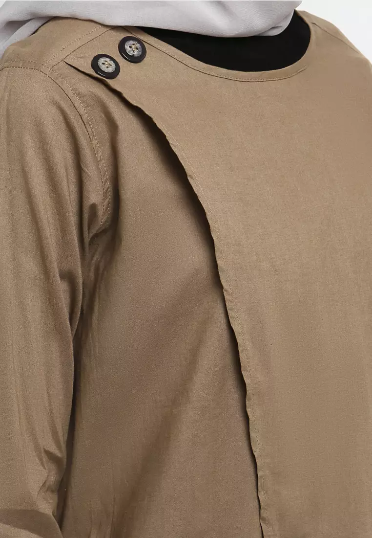 Flamoush Kalyca Khaki Shirt
