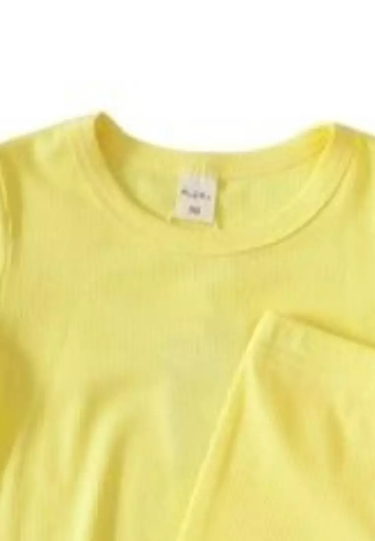 Deewey Outfit Set - Yellow