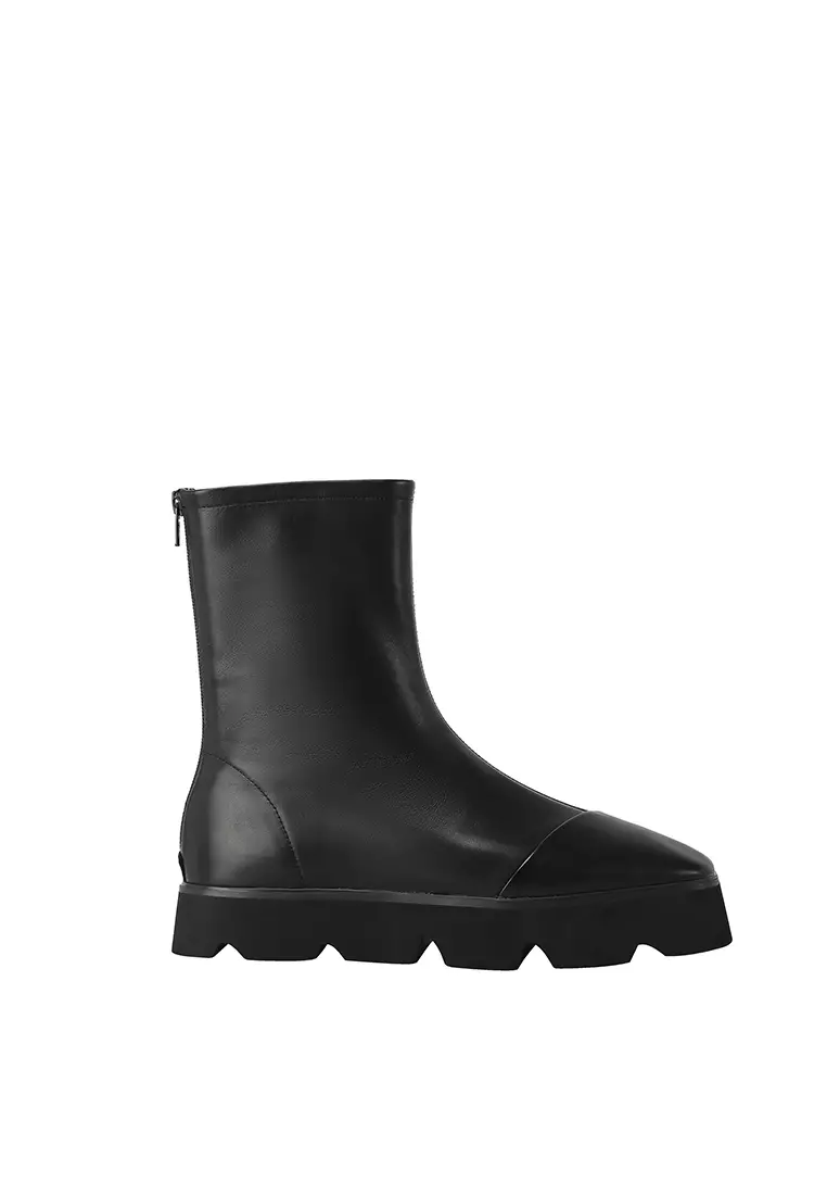 Discount on Beracamy  shoes - SKU: Beracamy Platform Zip Boot - Black