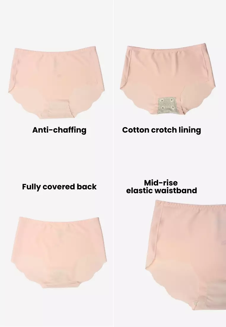 Premium 6 Pack Presley Seamless Panties Bundle A