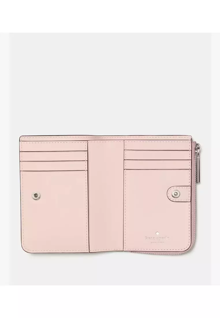 Madison Metallic Small L-zip Wallet