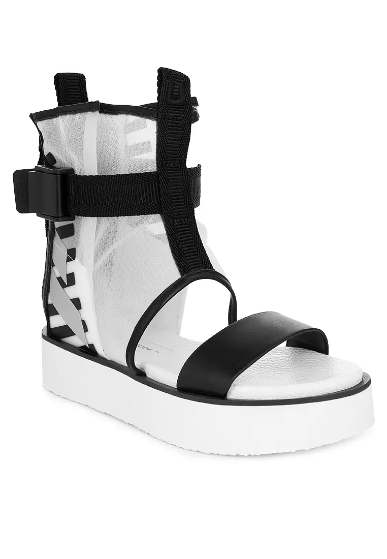 Discount on United Nude  shoes - SKU: Tech Calli Hybrid Sandals In White