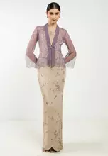 Beige/Purple