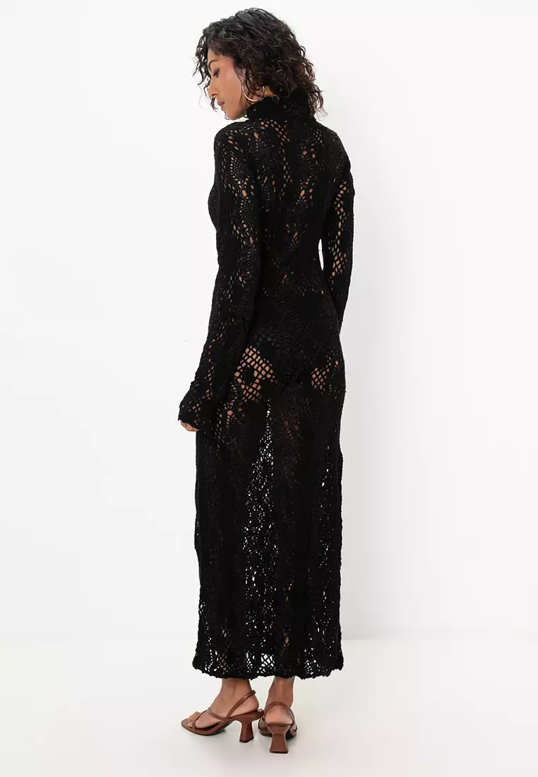 Long Crochet Dress