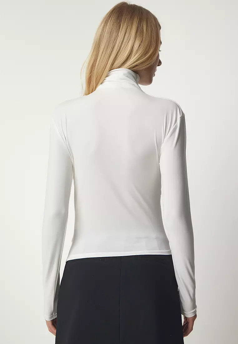 Basic Shirred Detail Blouse